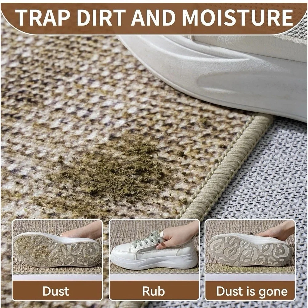 Hallway Runner Rug 2x6 Non Slip Washable Kitchen Runners Mat Thin Entryway Floor